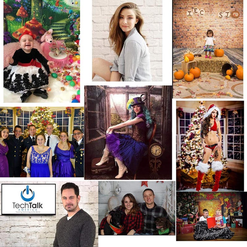 OUYIDA 10X10FT Halloween Theme Pictorial Cloth Customized Photography Backdrop Background Studio Prop TP17C - Image 4